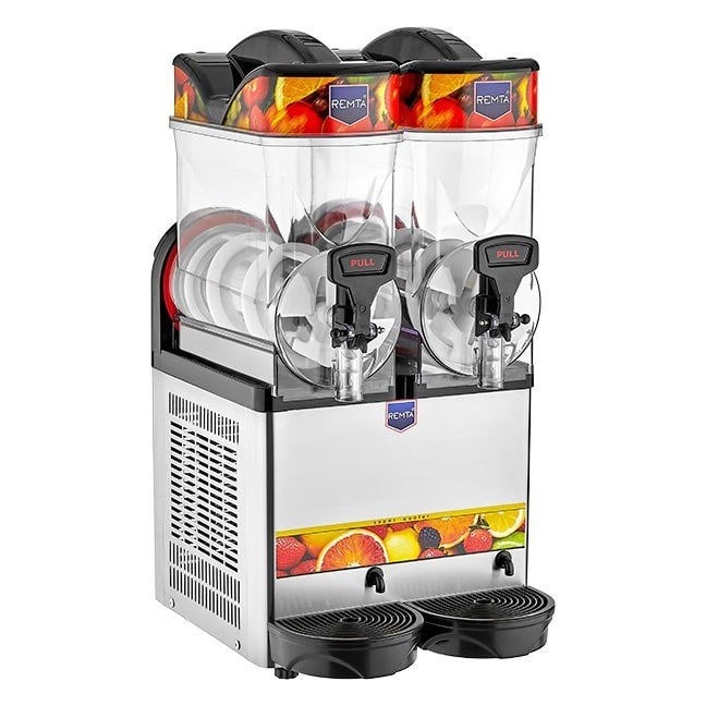 Remta ST26 İkili Slush (Buzlaş) Makinesi 12+12 lt-SLUSH / GRANİTA MAKİNALARI - Demasan
