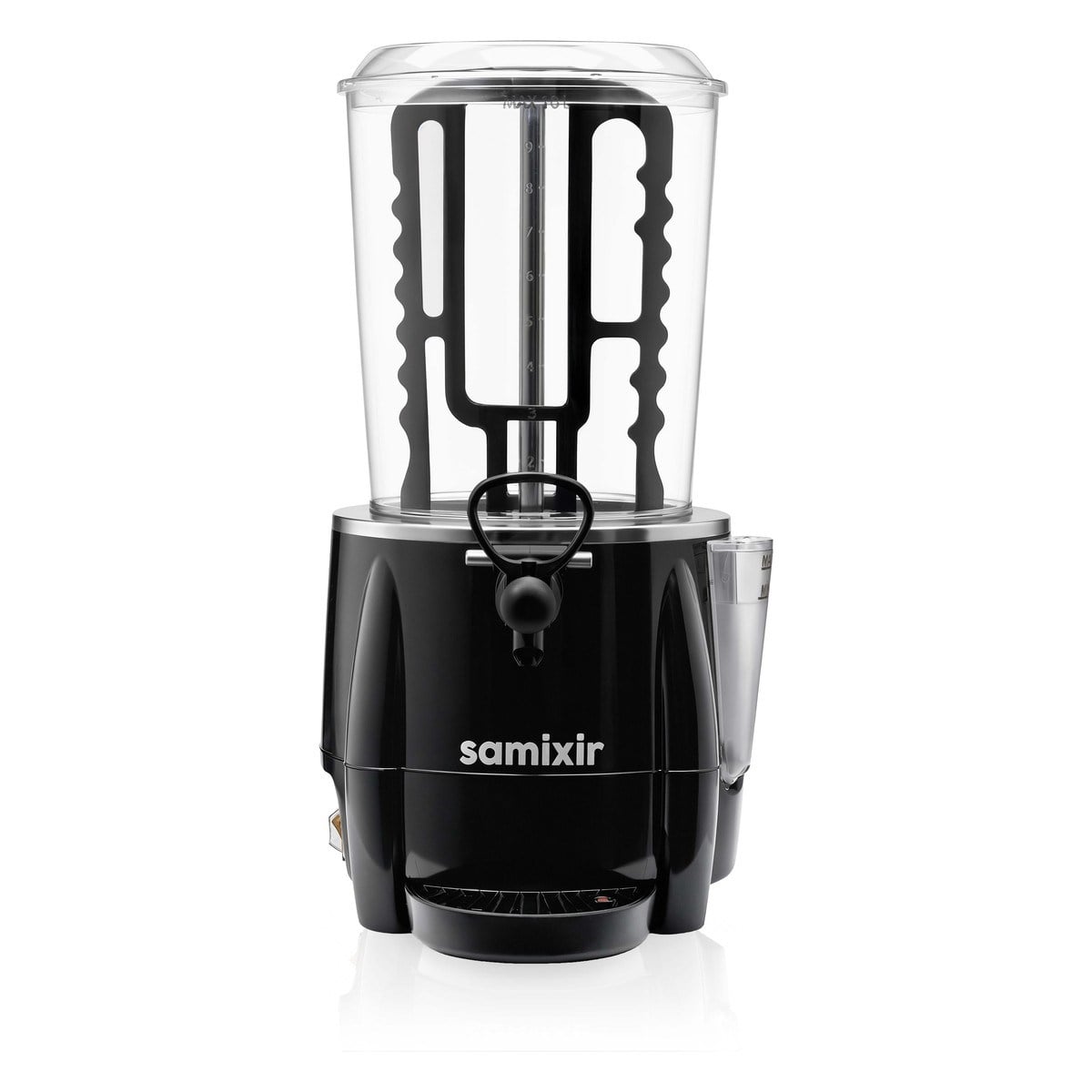 Samixir HOT10.DNB Neo10 Dijital Sıcak Çikolata ve Salep Makinesi, 10 Lt, Siyah-SAHLEP&SICAK ÇİKOLATA MAKİNELERİ - Demasan
