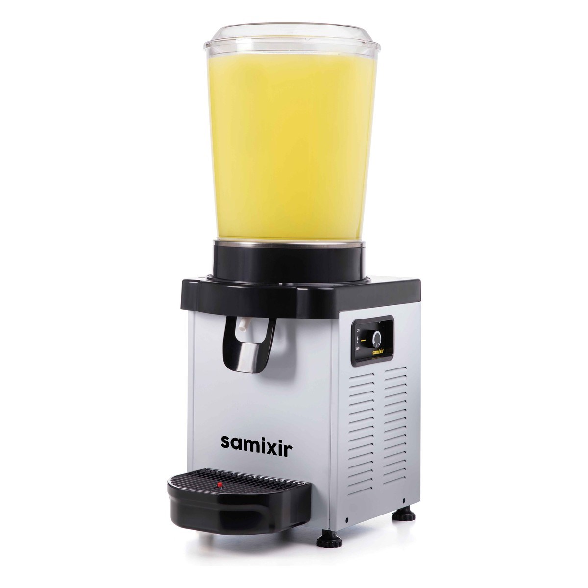Samixir M10.AI Panoramik Karıştırıcılı Soğuk İçecek Dispenseri, Analog, 10 Lt, Inox-LİMONATA&ŞERBET&MEYVE SUYU SOĞUTUCULARI - Demasan
