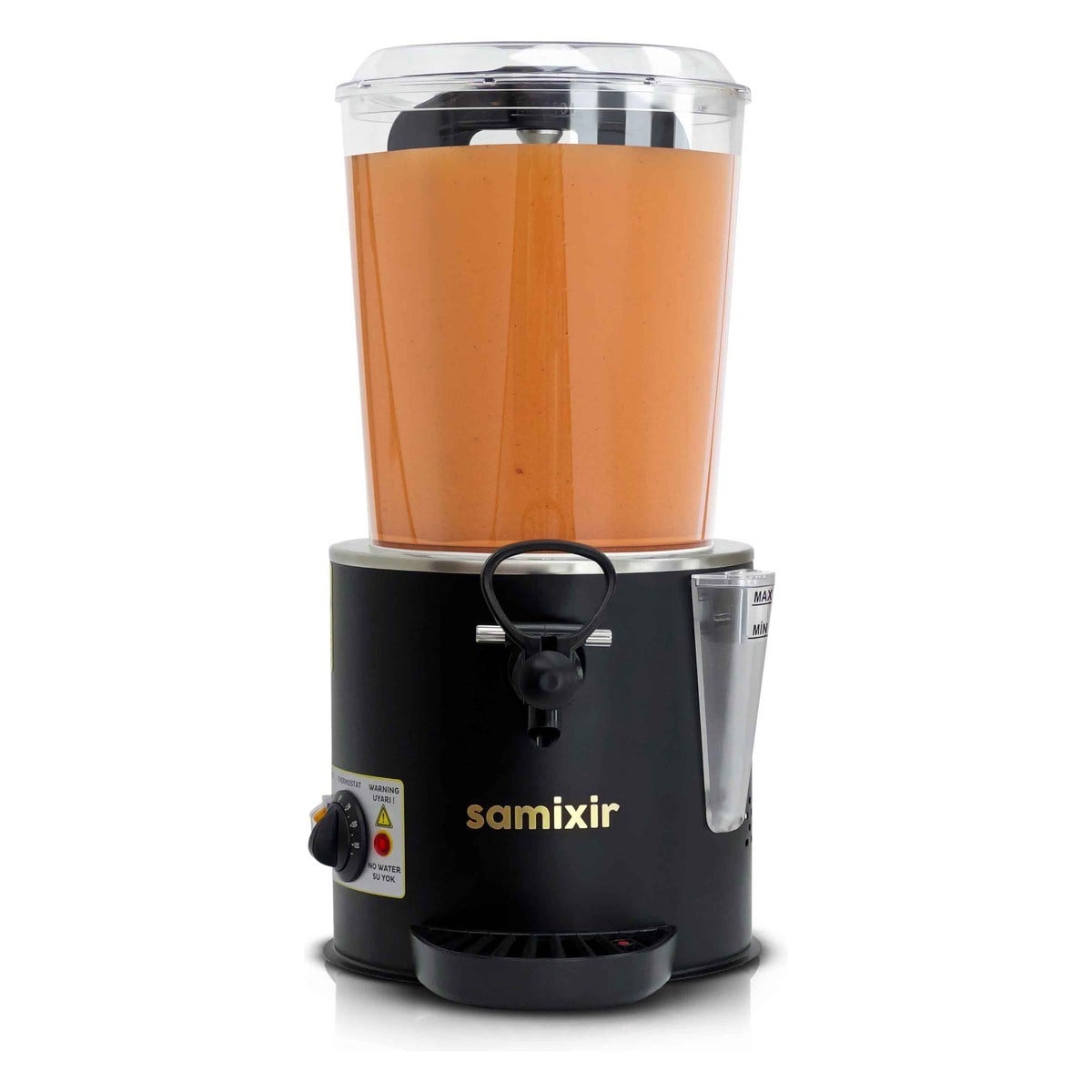 Samixir SC10.AB Sıcak Çikolata ve Salep Makinesi, 10 Lt, Siyah-SAHLEP&SICAK ÇİKOLATA MAKİNELERİ - Demasan

