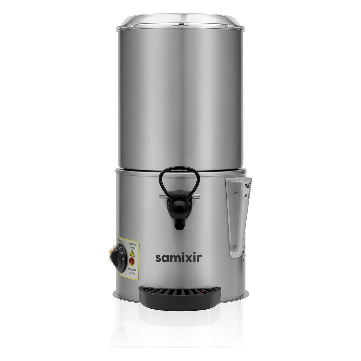 Samixir SC10.AI.SSPB Sıcak Çikolata ve Salep Makinesi, Panoramik, 10 Lt, Inox-SAHLEP&SICAK ÇİKOLATA MAKİNELERİ - Demasan
