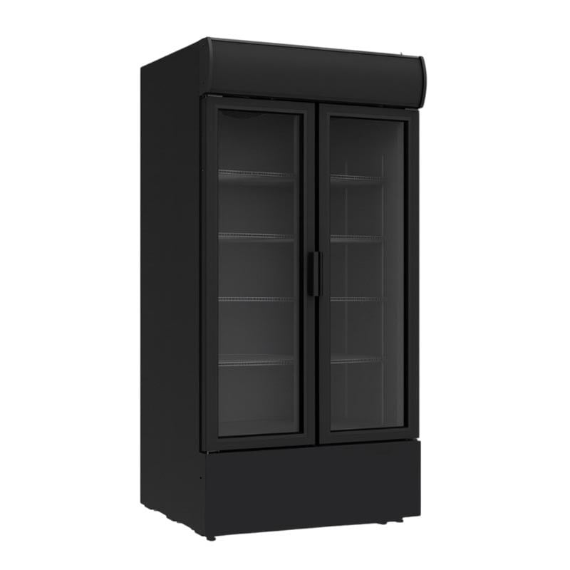 SENOX - SDS-770 DC 2 DF Siyah Kanopisiz Şişe Soğutucu