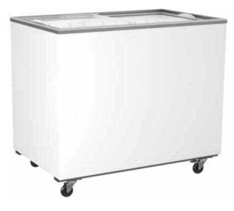 Senox SYS-610MD DC | Sürgü Cam Kapaklı Derin Dondurucu