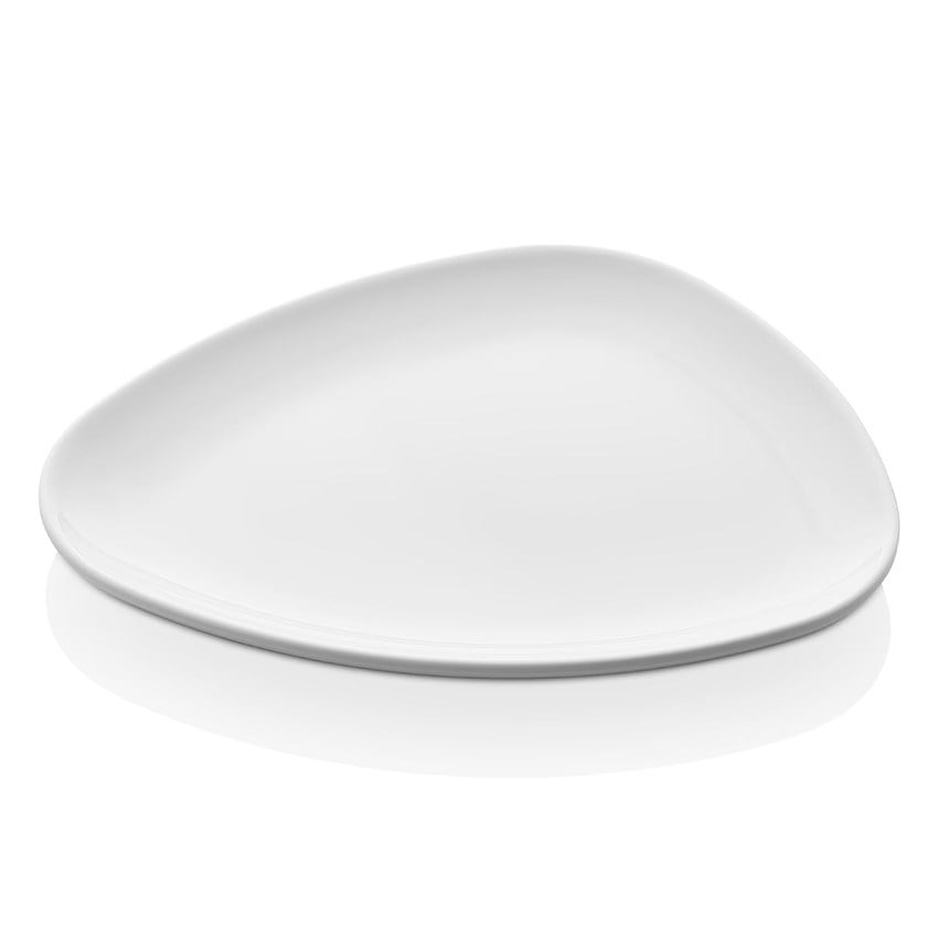 Thermoset Bermuda Tabak 25 x 20 cm - Porselen Beyazı-Kırılmaz Tabaklar - Demasan
