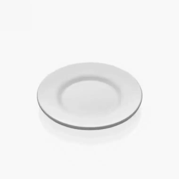 Thermoset Classic Tabak Ø 17 cm - Porselen Beyazı-Kırılmaz Tabaklar - Demasan
