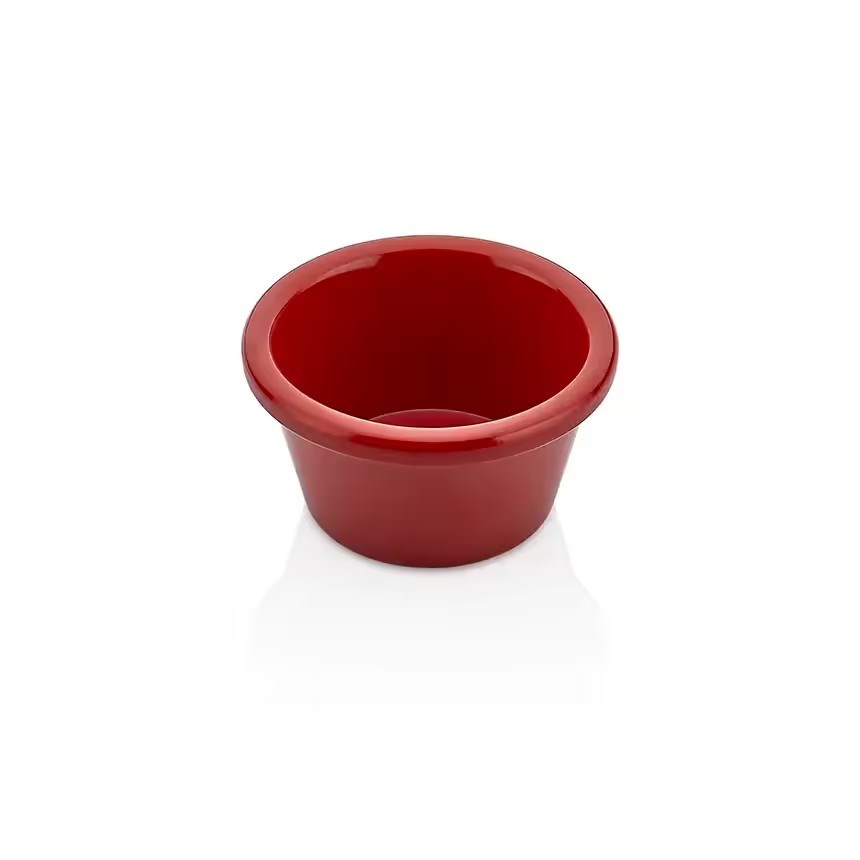 Thermoset Plain Ramekin Ø 7 cm 60 ml - Kırmızı-Sosluk, Reçellik ve Şişeler - Demasan
