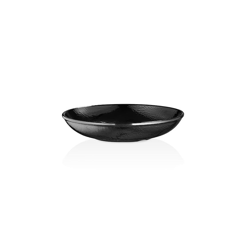 Thermoset Tilda Siyah Çukur Tabak Ø 23 cm 1.000 ml - Siyah-Kırılmaz Tabaklar - Demasan
