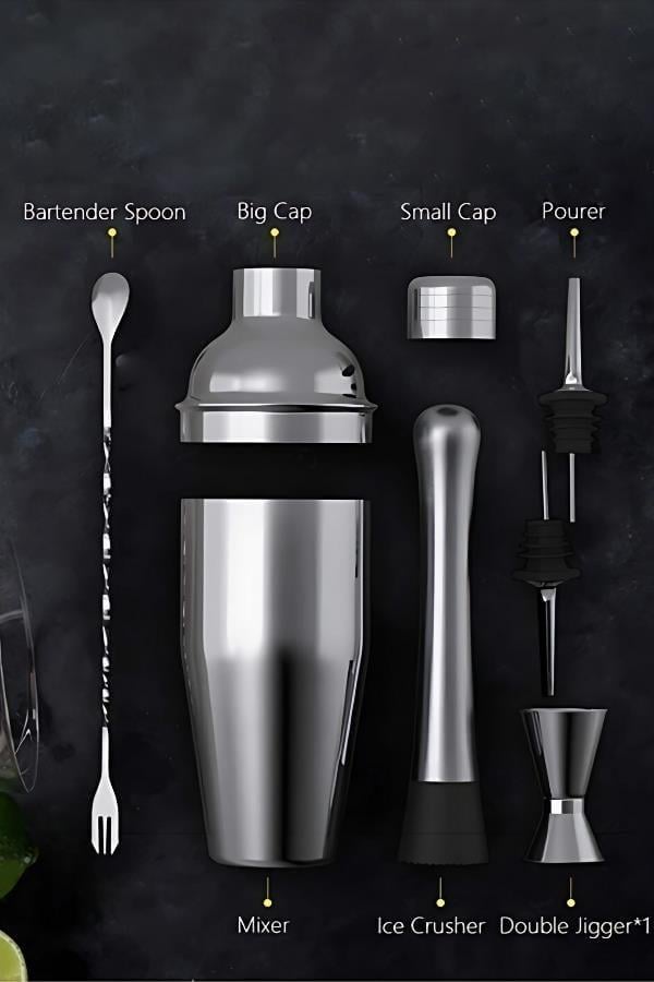 Vosco Kokteyl Shaker Seti 6 Parça