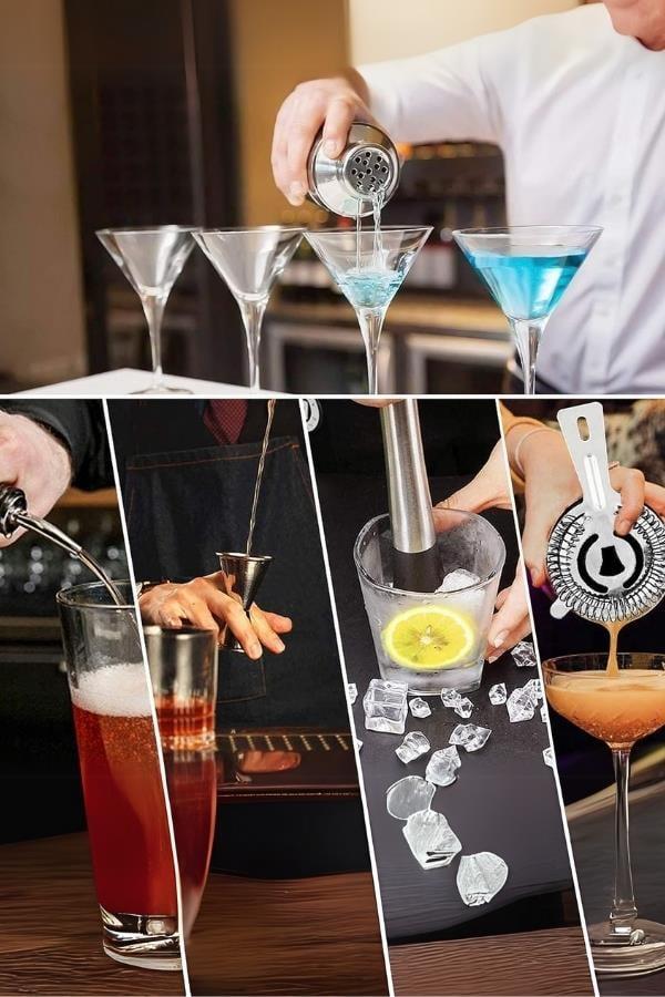 Vosco Kokteyl Shaker Seti 7 Parça