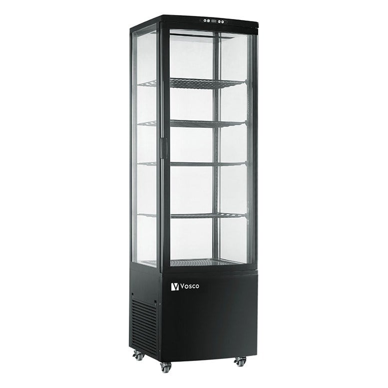 Vosco VFT-280L Dikey Soğutmalı Teşhir Dolabı-PASTA TEŞHİR DOLAPLARI - Demasan
