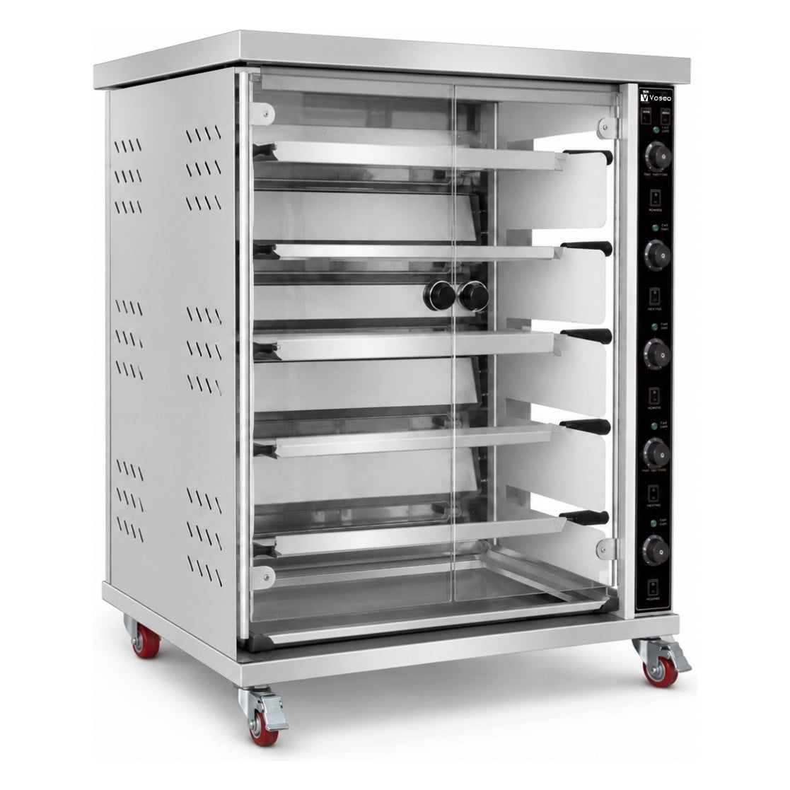Vosco VWJG-5P 5 Şişli Elektrikli Piliç Çevirme Fırını-PİLİÇ ÇEVİRME MAKİNALARI - Demasan
