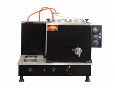 2 Demlikli Full Otomatik Statik Çay Kazanı Doğalgaz&Elektrik