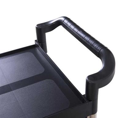 3 Katlı Servis Arabası Siyah