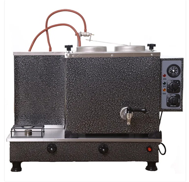 2 Demlikli Statik Çay Kazanı