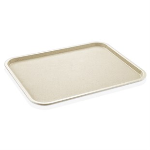 Polikarbon Kaydırmaz Servis Tepsisi 31x41 cm