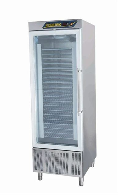 Ndustrio Dik Tip Snack Tek Cam Kapılı Üstten Motorlu Buzdolabı 