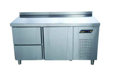 Ndustrio Tezgah Tipi 2 Kapılı - 2 Çekmeceli Snack Buzdolabı