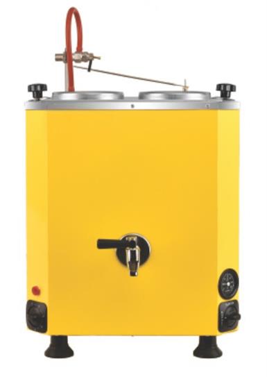 2 Demlikli Statik Çay Kazanı (Elektrikli)