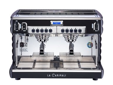 Carimali Bubble Tam Otomatik 2 Gruplu Espresso Siyah Kahve Makinesi