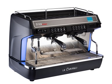 Carimali DivaPRO Tam Otomatik 2 Gruplu Espresso Siyah Kahve Makinesi