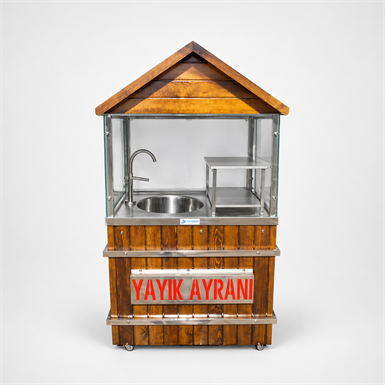 DEM11B5-Çatılı 50 Litre Yayık Ayran Makinası