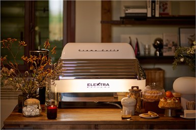 Elektra Barlume Espresso Kahve Makinesi, 2 Gruplu, Ice White