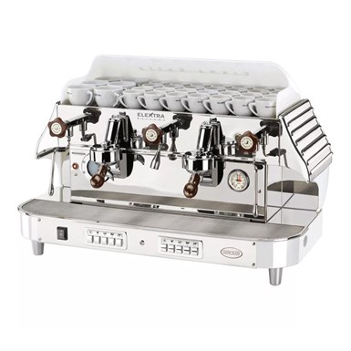 Elektra Barlume Espresso Kahve Makinesi, 2 Gruplu, Ice White