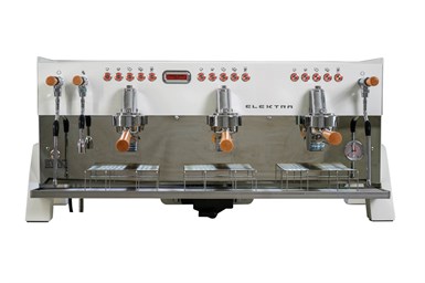 Elektra Eklipto Tall Cup Tam Otomatik 3 Gruplu Beyaz Espresso Kahve Makinesi