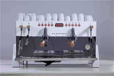 Elektra Eklipto Tall Cup Tam Otomatik 2 Gruplu Beyaz Espresso Kahve Makinesi