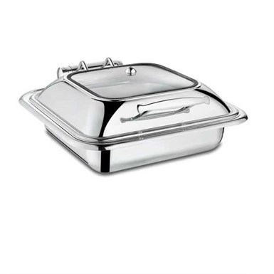Epinox Chafing Dish Hidrolik Kapak 6 L 2/3 Gömme (CDH-6G)
