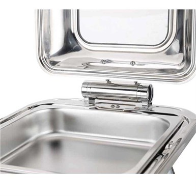 Epinox Chafing Dish Hidrolik Kapak 6 L 2/3 Gömme (CDH-6G)