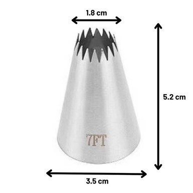 Epinox Duy Açık Yıldız 16 Diş 35x18x52 Mm (DY-7FT)