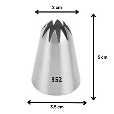 Epinox Duy Kapalı Yıldız - 9 Diş / 35x20x50 (DY-352)