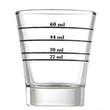 Epinox Motta Kahve Ölçü Bardağı 30/60 ml (MB-30)