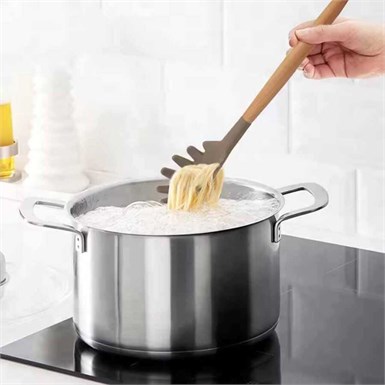 Epinox Silikon Spagetti Kaşığı Ahşap Sap (AKK-14)