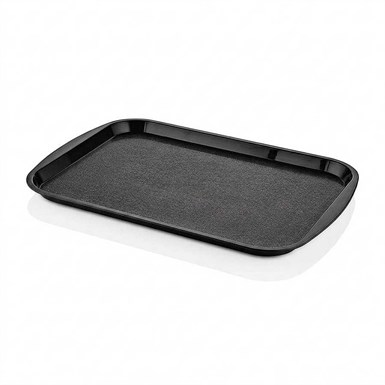 Epinox Tepsi Plastik Dikdörtgen 36x27cm Siyah (TPS-3627)