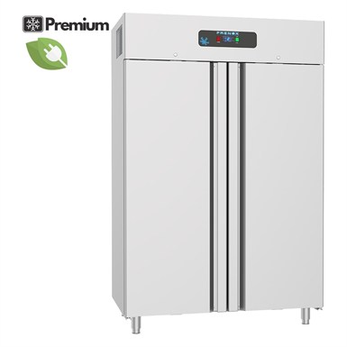 Frenox VN18-M-EF-INV-R290 Çift Kapılı Dik Tip Buzdolabı, Prof. Line, 1400 Lt, 304 Kalite