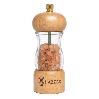 Hazzar Akrilik Ahşap Tuz/Biber Değirmeni Seramik 16 cm (DSAA-160)