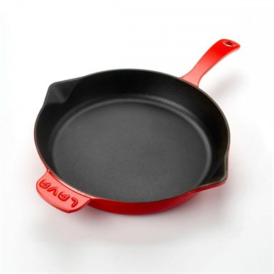 Kapp Lava Döküm Tava 28 cm - Kırmızı