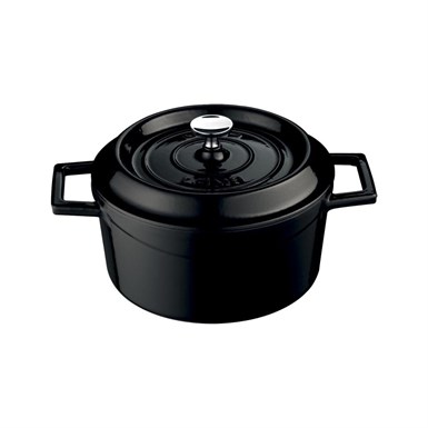 Kapp Lava Döküm Tencere - Siyah 28 cm - 6,8 Lt