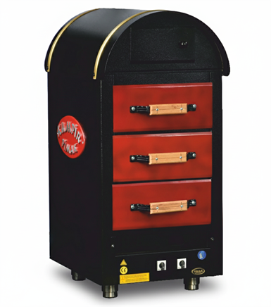 Pimak M079-3E Elektrikli Kumpir Fırını – 3 Çekmeceli Profesyonel
