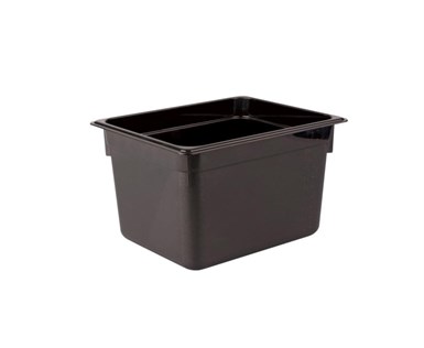 Plastport Kırılmaz Gastronom Küvet - Siyah 1/2-200 (12li Koli)