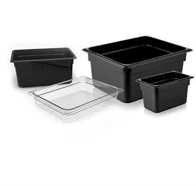 Plastport Kırılmaz Gastronom Küvet - Siyah 1/9-100