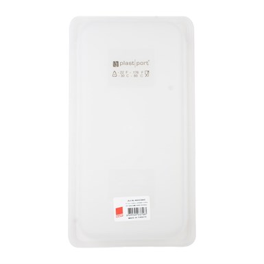 Plastport Kırılmaz Kapaksız Saklama Kabı 1/3-65