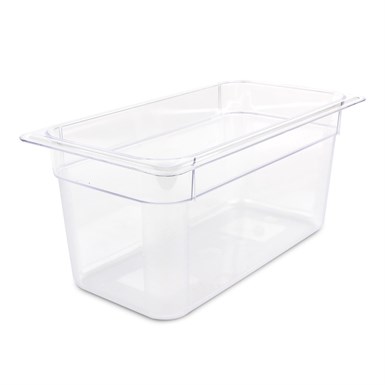 Plastport Kırılmaz Şeffaf Gastronom Küvet 1/3-150