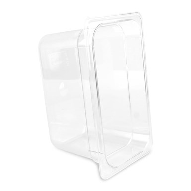 Plastport Kırılmaz Şeffaf Gastronom Küvet 1/4-150 (12li Koli)