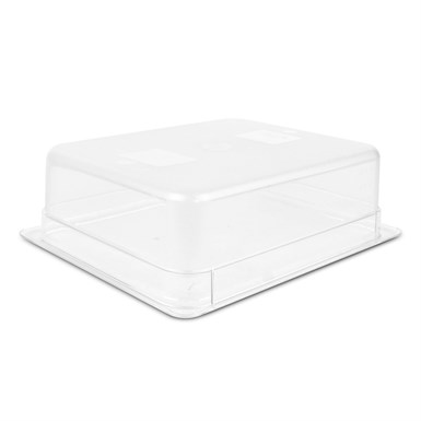 Plastport Kırılmaz Şeffaf Gastronom Küvet 1/2-100