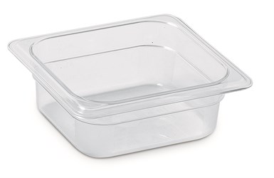 Plastport Kırılmaz Şeffaf Gastronom Küvet 1/6-100