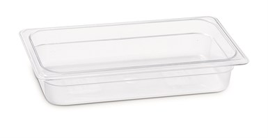 Plastport Kırılmaz Şeffaf Gastronom Küvet 1/3-100