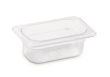 Plastport Kırılmaz Şeffaf Gastronom Küvet 1/9-100